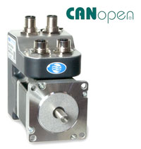 CANopen integrated motors