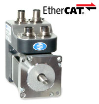 EtherCAT integrated motors